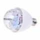 E27 3W LED-es forgó RGB lámpa spotlámpa színpadi party AC 85-260V P7U7 O4O4
