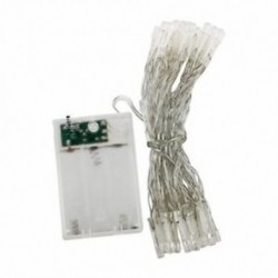 2X (színes 3M 30 LED-es világító lámpacsík, karácsonyi szalag kültéri Gard B1I6