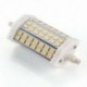 R7s J118 Spotlight izzó tompítható Spot 5050 SMD 42 LED-ek meleg fehér 3000K 118 G3T4