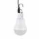 1X (S-1200 15W 130LM hordozható led izzóval töltött napenergia lámpa (Colo D2A3