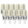 1X (10 darab G4 3W LED-es izzó izzó 3014 SMD DC 12V 6000-7000K hűvös Pünkösd A0M7
