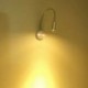 LED olvasólámpa 1w fali világítású hálószobai lámpák Soft Tube állítható hátsó U2N7
