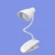1X (LED klipsz világít, elemmel működő olvasólámpa, USB újratölthető könyv C6A4)