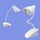 1X (LED klipsz világít, elemmel működő olvasólámpa, USB újratölthető könyv C6A4)