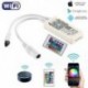 WIFI intelligens RGBW LED szalagvezérlő   infravörös távirányító (IR) 24 gomb U6J5