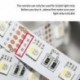 WIFI intelligens RGBW LED szalagvezérlő   infravörös távirányító (IR) 24 gomb U6J5
