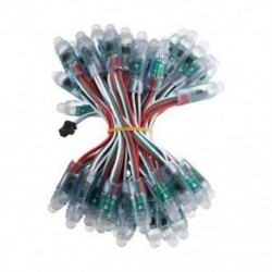 50x 12 mm-es LED-modul RGB WS2811 Digital Pixel címezhető led szalag waterpro L3T0