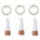 1X (Led parafa lámpa borosüveghez, USB újratölthető rézhuzal-lámpa L1E2
