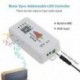 1X (LED vezérlő, WS2812B WS2811 Music Sync Bluetooth vezérlő, iOS Andr D6X9