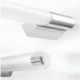 10 W-os LED AC 110 - 220 V meleg fehér tükör világos rozsdamentes acélból készült első lámpa mi T5O1