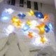 3X (LED-es dekoratív lámpa csillag hold felhő dekoratív könnyű szövésű Holiday K L4T9
