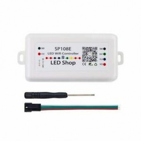 SP108E vezeték nélküli Bluetooth vezérlő APP WS2811 WS2812B WS2801 SK6812 APA10 N9D2