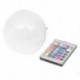 2X (10 W E27 RGB LED lámpa izzó reflektorfényszóró távvezérlővel 85-265V X9O7)