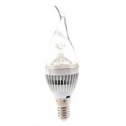 10x (E14 / 5 w / küldjön meleg fehér LED három állítható gyertyát globe buborék N5S5