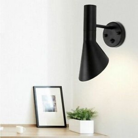 1X (Modern minimalista hálószobás nappali hálózati kapcsoló AJ fali lámpával, p O7P5