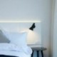 1X (Modern minimalista hálószobás nappali hálózati kapcsoló AJ fali lámpával, p O7P5