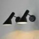 1X (Modern minimalista hálószobás nappali hálózati kapcsoló AJ fali lámpával, p O7P5