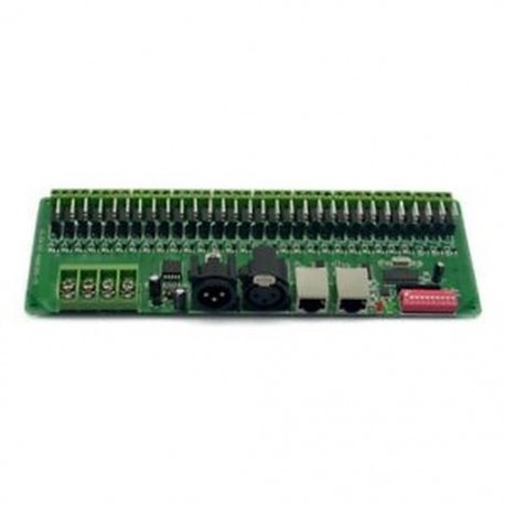 2X (egy DMX LED dekódervezérlő az RGB LED-es szalagfényekhez DMX512 Dimmer Dr G7O9