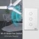 8X (amerikai Wifi intelligens mennyezeti ventilátor kapcsoló alkalmazás távvezérlő és sebességvezérlő Comp C4V9