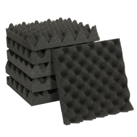 25X25X5CM hangszigetelő hab tojás láda stúdió akusztikus hab hang Insula N1F9