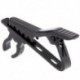 mini-telefon Lapel nyakkendő klip a Lapel Lavalier Mic Black W7U2-hez