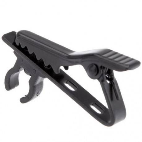 minifonnal Lapel nyakkendő klip a Lapel Lavalier Mic Black V6K3-hoz