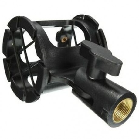 Shockmount Shock mount shotgun mini mikrofon felfüggesztő konzol az S4O4 nagy diaph felülethez