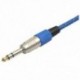 3Pin XLR aljzat 6,35 mm-es dugaszhoz, sztereo mikrofon kábel-adapter, Co B3Y9