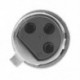 2x (XLR - női 6,3 mm-es JACK LEAD PLUG mikrofoncsatlakozó kábel adapter W3V9)