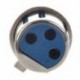 2X (Új XLR - női 6,3 mm-es JACK LEAD PLUG mikrofon mikrofon-javító kábel Adapte A2R8
