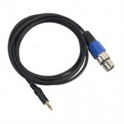 1x (3,5 mm (1/8 hüvelyk) TRS – XLR kábel, alacsony zajszintű hím-női audio mikrofon W3L3