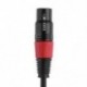 1X (0,2 m 90 fokos, 3,5 mm-es, 1/8 hüvelykes Trs hímzésű, XLR 3-pólusú belső audiokábel, Q4R0