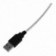 1X (USB IN-OUT MIDI kábel-konvertáló számítógép és zenei billentyűzet adapter kábel E9V7)