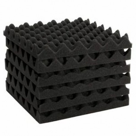 6db 30X30X4CM hangszigetelő akusztikus habcsempék Zaj-hangelnyelő R1R7 C7H0