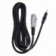1X (Új XLR 3 tűs hüvely nő derékszögből 1/8 XLR3F derékszögű 3,5 mm TRS T0K0