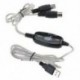 USB IN-OUT MIDI kábel-átalakító számítógép és a billentyűzet adapter kábele T3K9 D4R5 Y8I8
