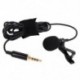 Lavalier mikrofon többirányú kondenzátor mikrofon az Apple IPhone Android W7O6 telefonhoz