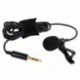 Lavalier mikrofon többirányú kondenzátor mikrofon az Apple IPhone Android H9D9 telefonhoz