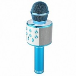 Vezeték nélküli karaoke mikrofon Hordozható Bluetooth mini otthoni KTV zenelejátszáshoz P6D1