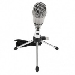 C-330 USB mikrofon karaoke mikrofon műanyag és fém kondenzátor Microph D3L8