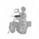 6X (BOYA by 35C-Xlr 3.5mm (Trs) Mini-Jack női mikrofon adapter 3-tűs U8L8-hoz
