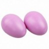 1X (1 pár műanyag ütős zenei tojás Maracas Shakers H4A3)
