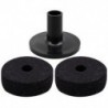 Cymbal állvány filc alátét és műanyag dob cymbal állvány hüvelyek csere Q2G9
