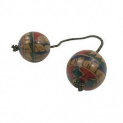 Double Gourd Kashaka - Afrikai Shaker Rattle B2Q8