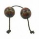Double Gourd Kashaka - Afrikai Shaker Rattle B2Q8