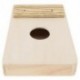 10 kulcsfontosságú Kalimba Diy Kit Basswood Thumb Piano Mbira kézműves festményekhez, Par G9O4