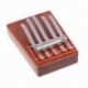 1X (5 kulcsos Kalimba Mbira Likembe Sanza ujj hüvelykujj zongora rózsafa hangszer Y6R7