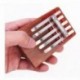 1X (5 kulcsos Kalimba Mbira Likembe Sanza ujj hüvelykujj zongora rózsafa hangszer Y6R7