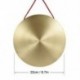 1X (22 cm-es kézi gong sárgaréz rézkápolna-opera ütőhangszerek kerek játékkal Hamm H2E9