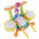 Baby Musical Drum Toy Kids Jazz Drum Kit elektronikus ütőhangszeres Musical Inst B8E1